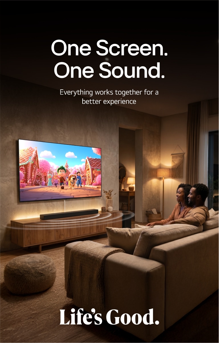 Tv and Soundbar