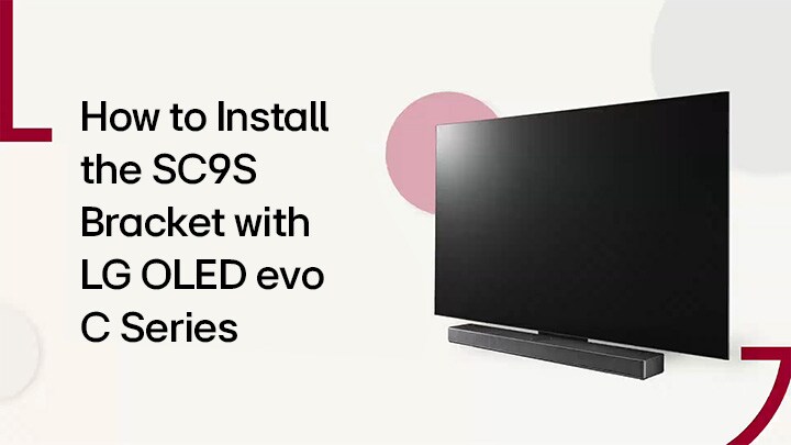 This video shows how to install the SC9S Stand with LG OLED C2/C3. Click to watch.c