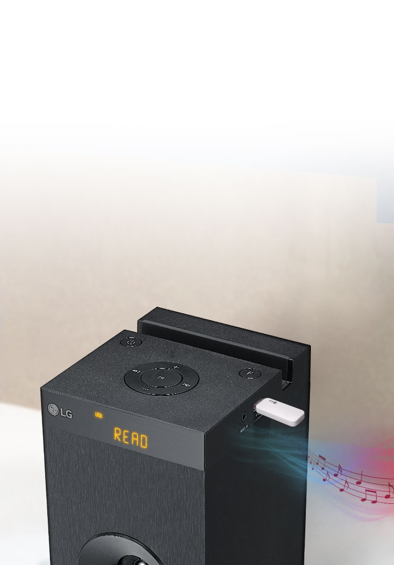 Play your music and charge your device2