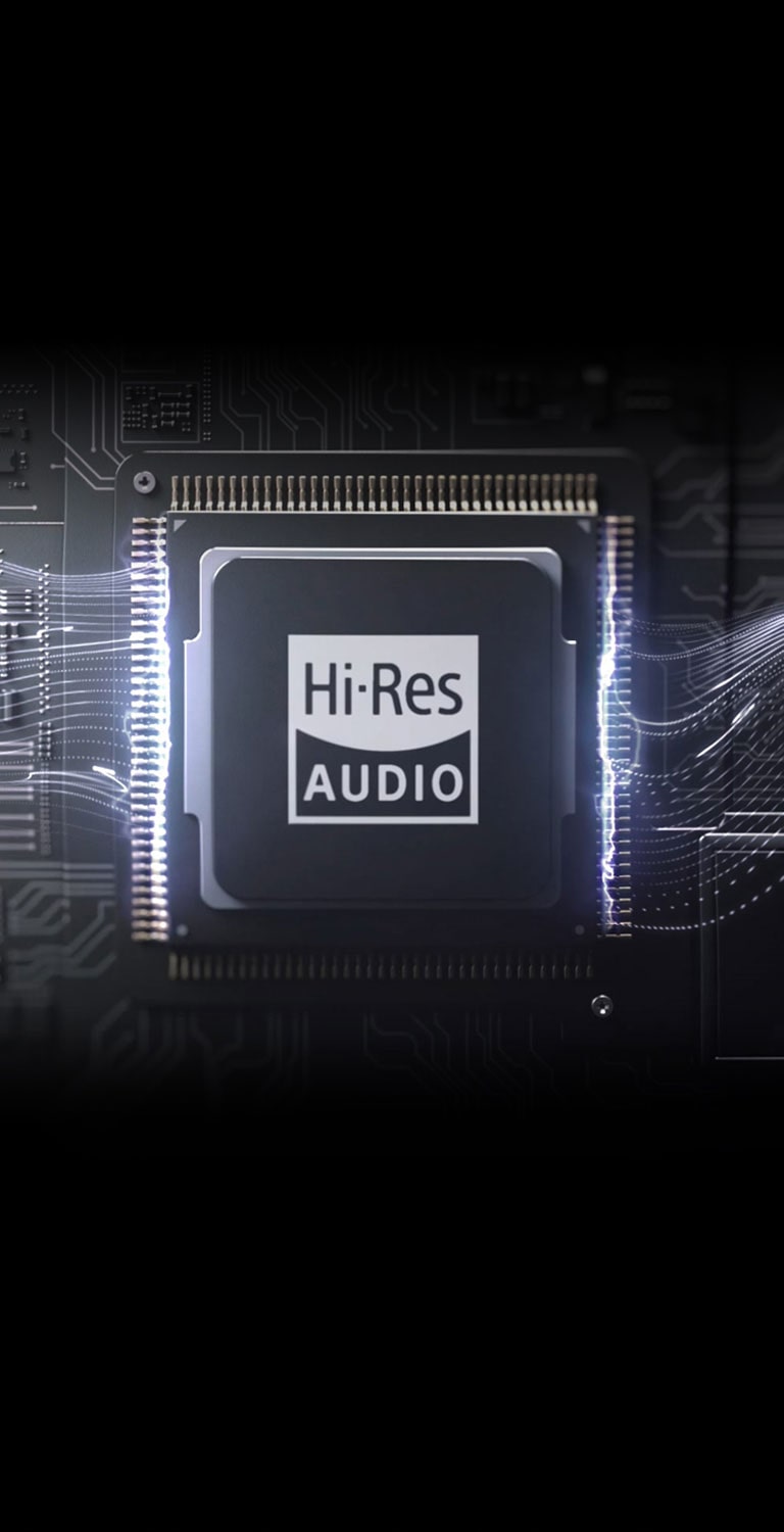 High-Resolution Audio, hear lifelike audio<br>2