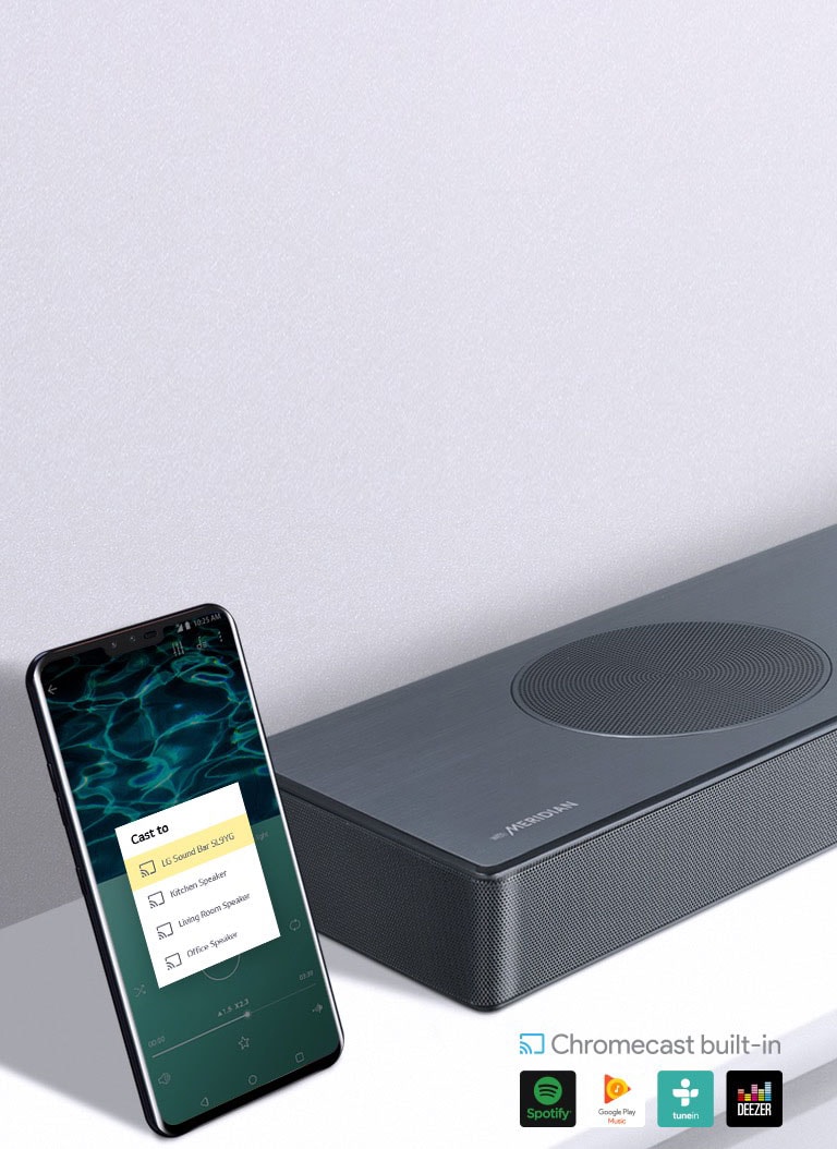 Works with Google Chromecast™2