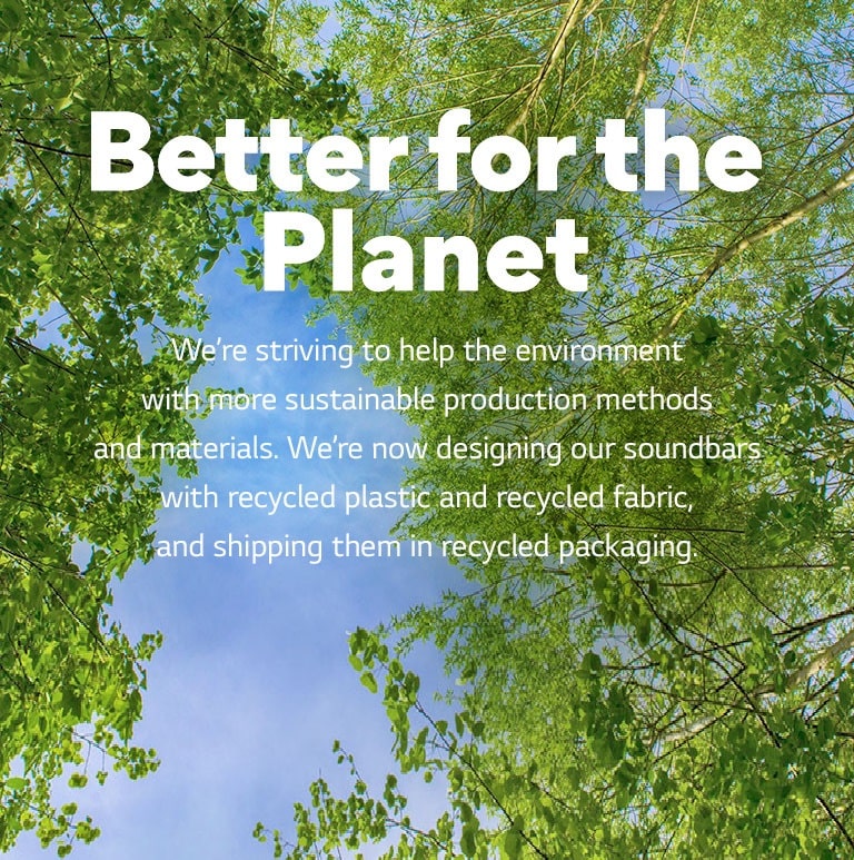 A green image full of rich leafy trees and a sky is showing in-between