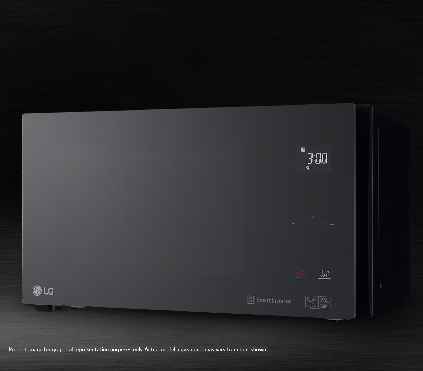 Shop LG 25L Black Smart Inverter Microwave Oven LG MS2535GIS Specs Features LG Africa