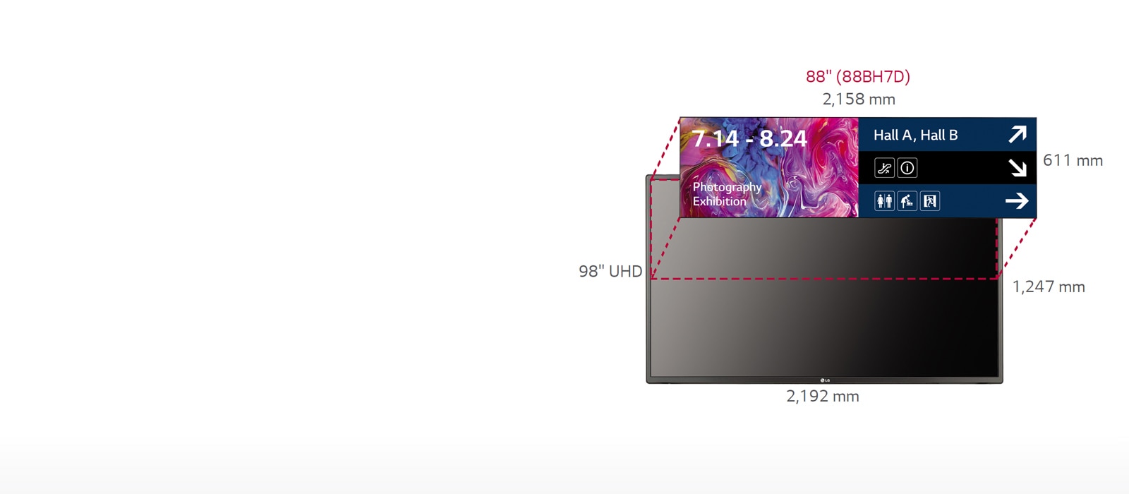 Ultra HD Resolution (3,840 x 1,080)<br>1