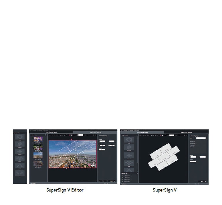 SuperSign V for Dynamic Layout2
