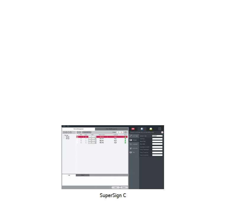 Free SuperSign C for Remote Monitor and Control2