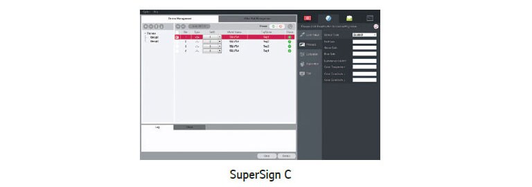 Free SuperSign C for Remote Monitor and Control2