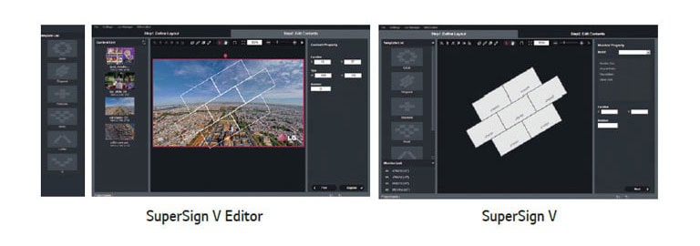 SuperSign V for Dynamic Layout2