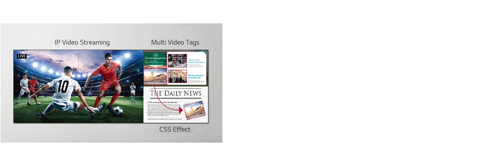 LG 55VM5J-H Flexible Content Creation
