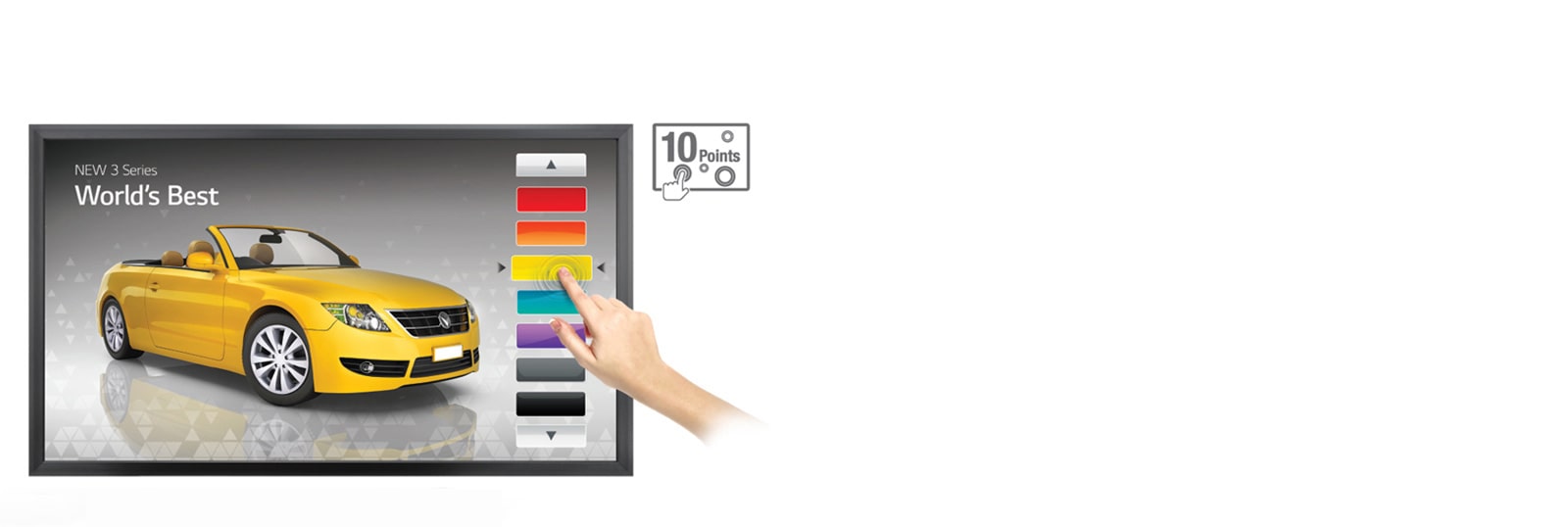 Built-in Interactive Touch<br>1