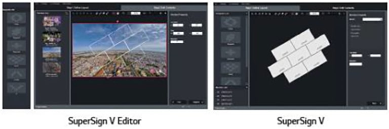 SuperSign V for Dynamic Layout2