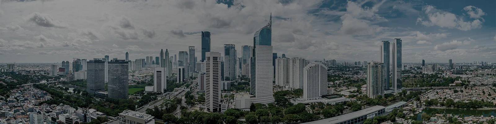 a large urban background