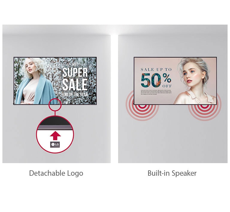 Detachable Logo & Built-in Speaker2