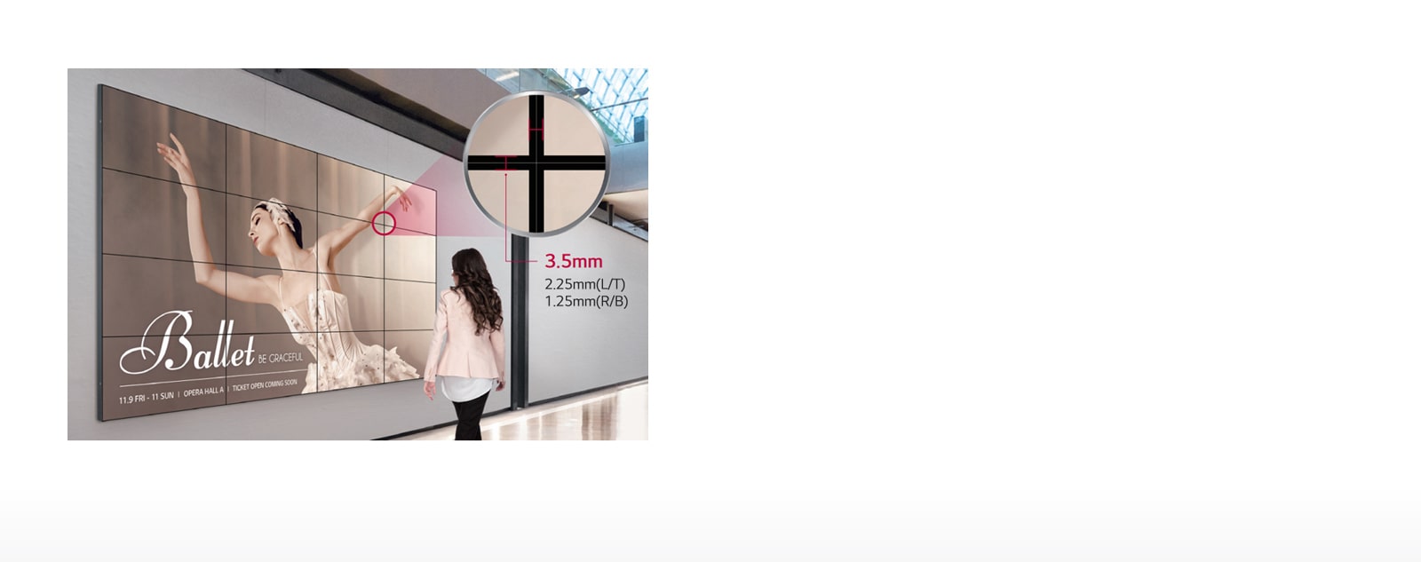 Seamless Large Screens with Ultra-Narrow Bezel1