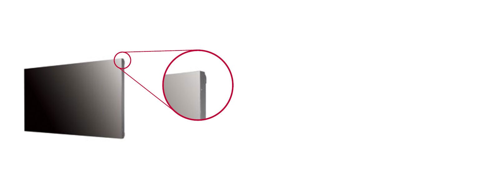 <h3 class="text-normal">Borderless Design</h3>1