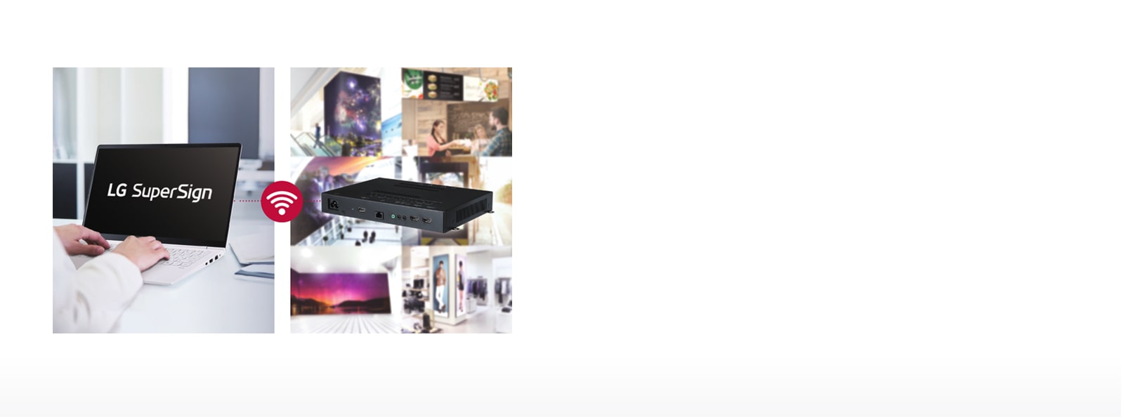 Compatibility with LG SuperSign Solutions<br>1