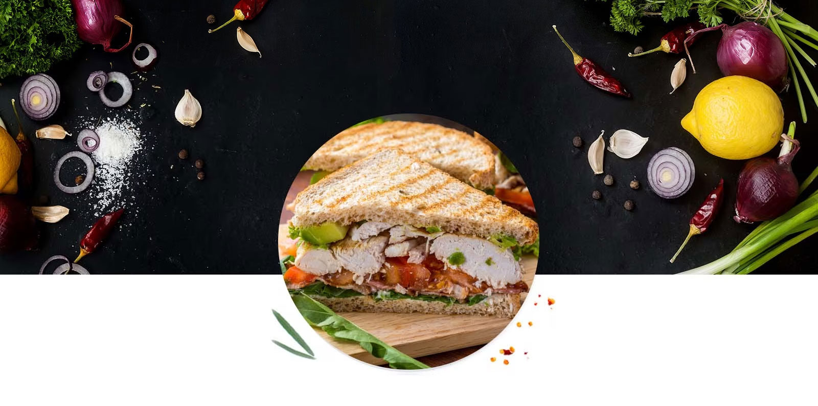 Easy grilled chicken sandwich