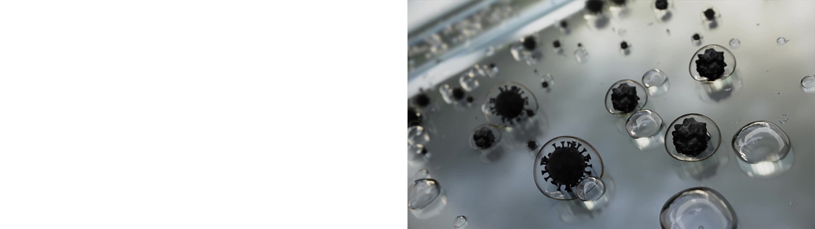 The process of freezing and melting continuously and repeatedly to remove the dirt and germs