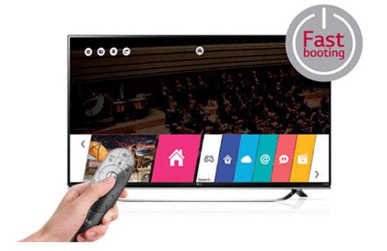 Fast Booting Time<br>2