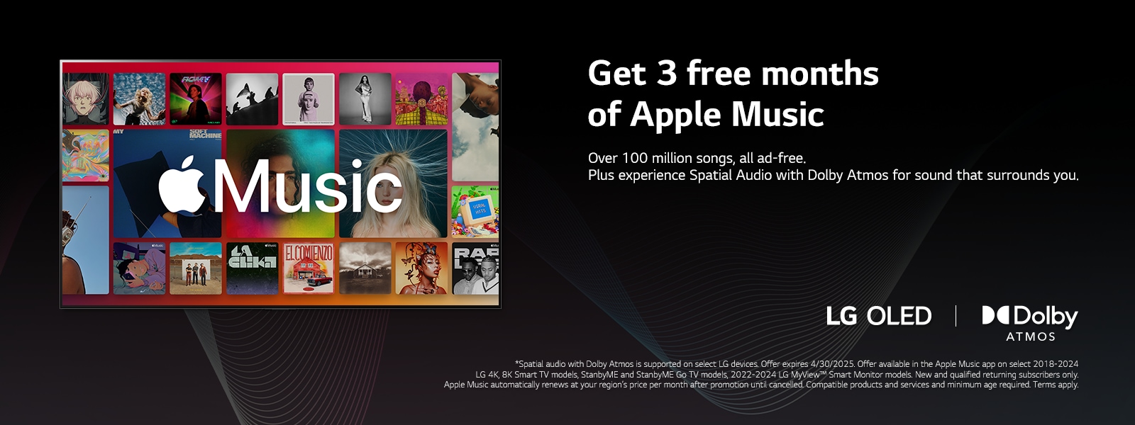 3 Months free apple music subscription