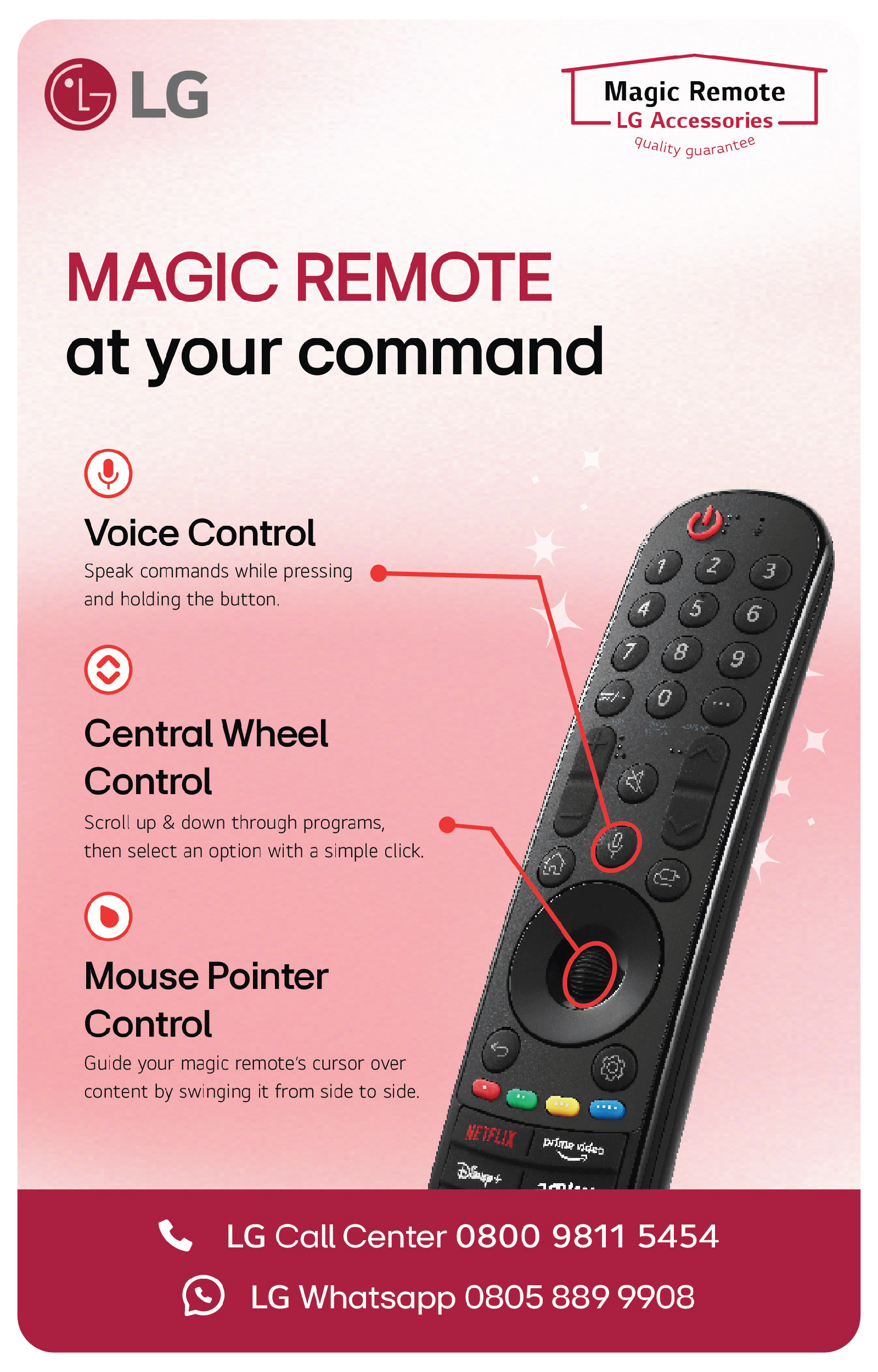LG Magic Remote at your service