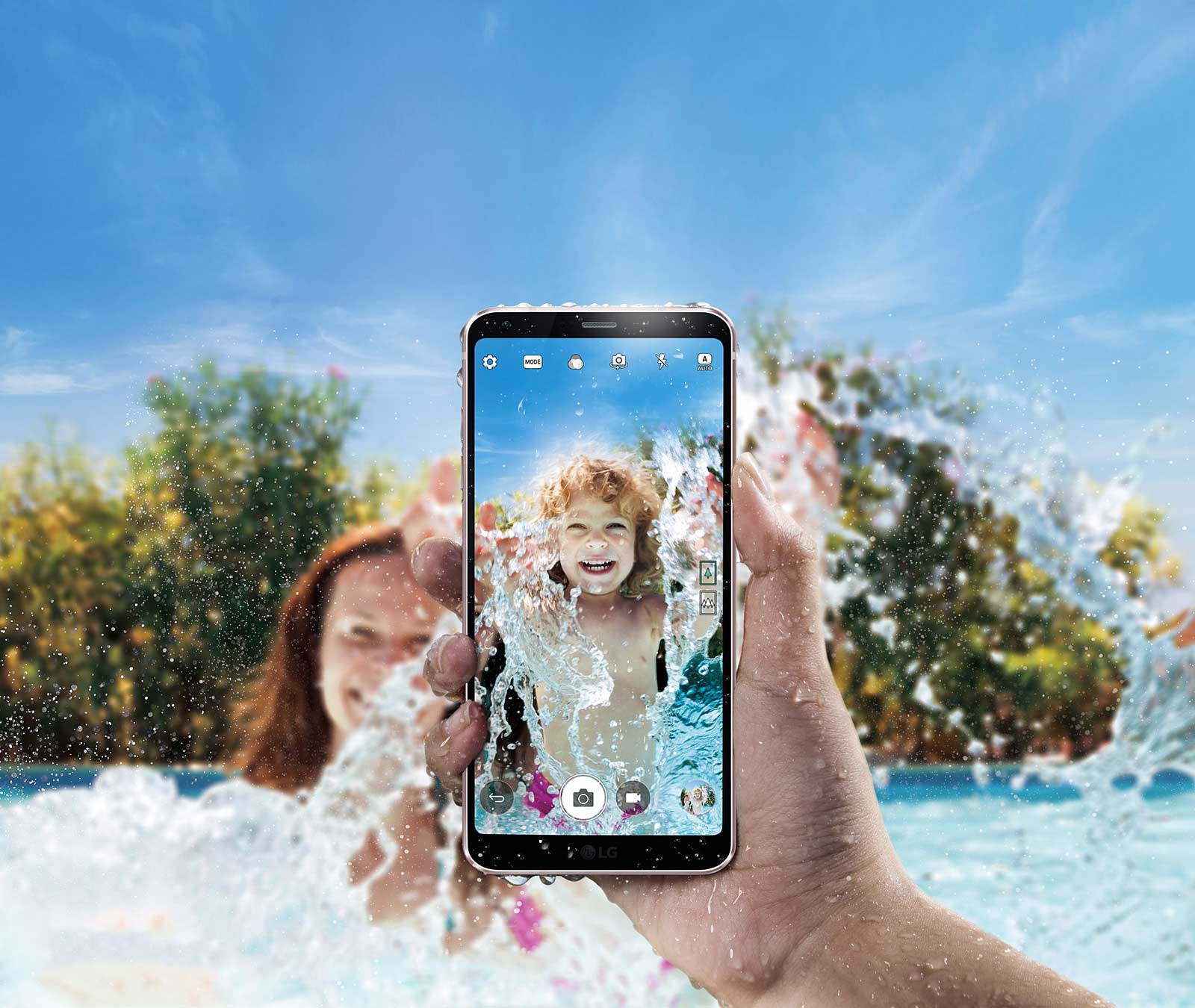 Water and Dust Resistant<br>1