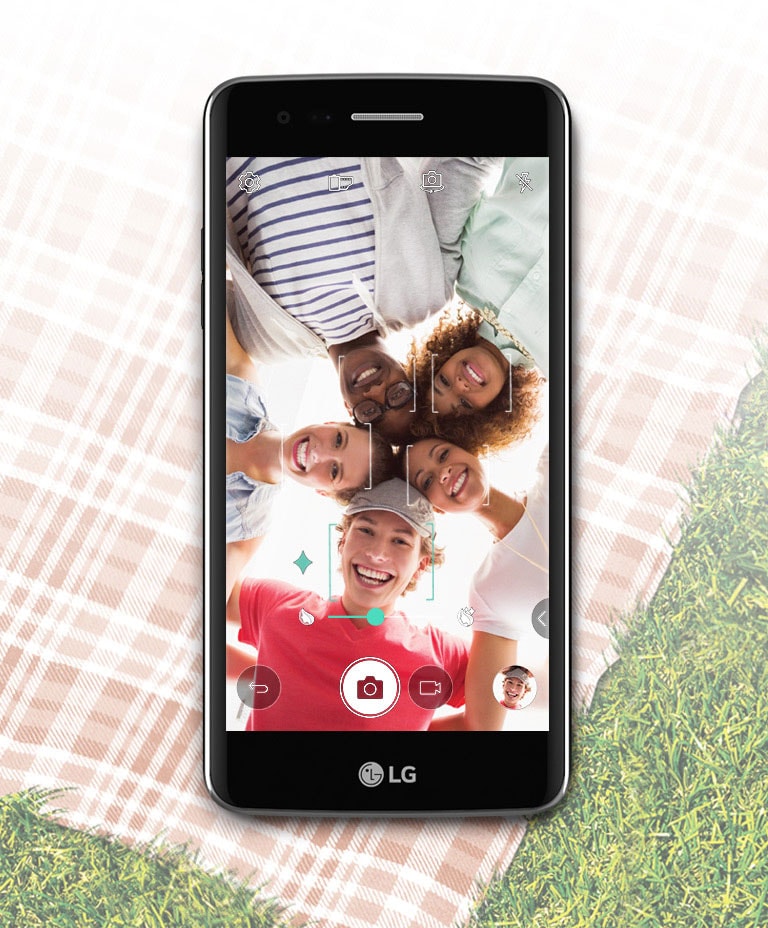 5MP Selfie Camera with Auto Shot<br>2