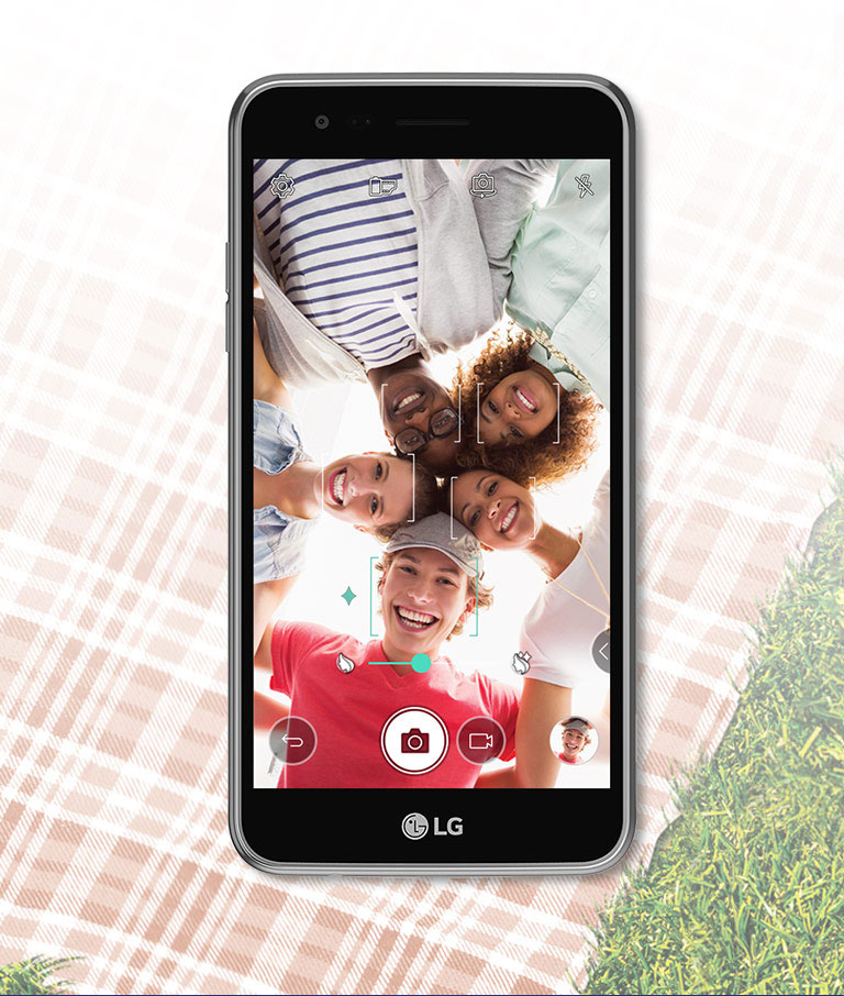 5MP Selfie Camera with Auto Shot<br>2