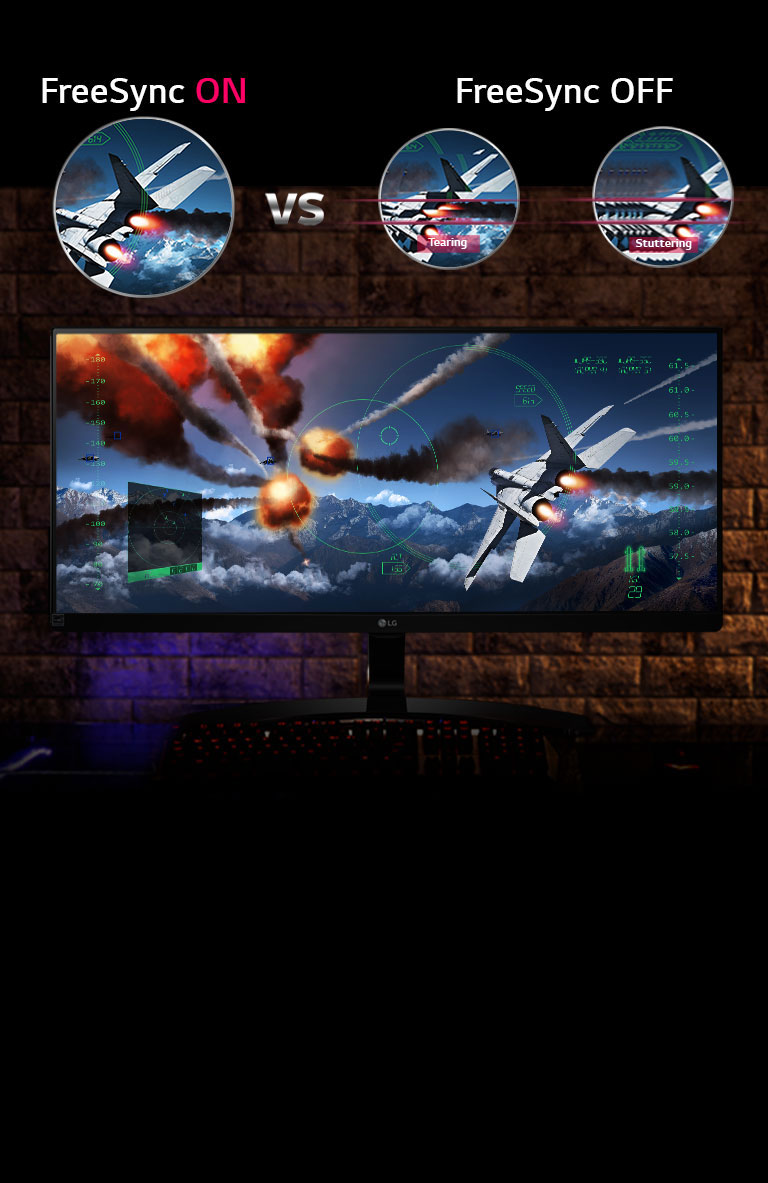 UltraWide™ FOV Meets Free Sync<br>2