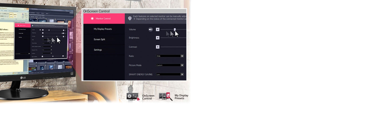 On-Screen Control<br>1