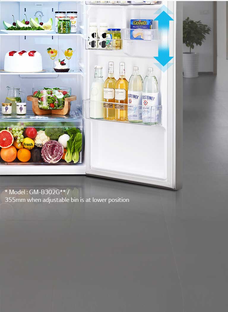 Tall Bottle Door Bin