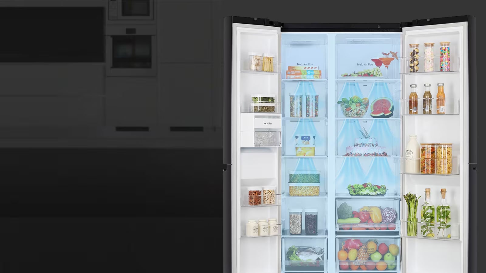 Refrigerator Multi Air Flow