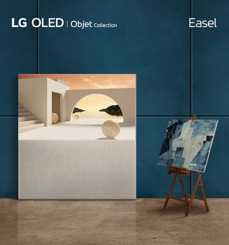 LG Objet Collection Easel 65 inch 4K OLED LG Africa