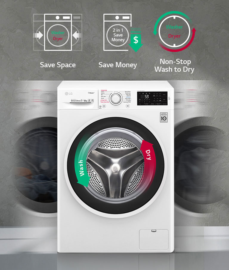 Washer and Dryer in One2