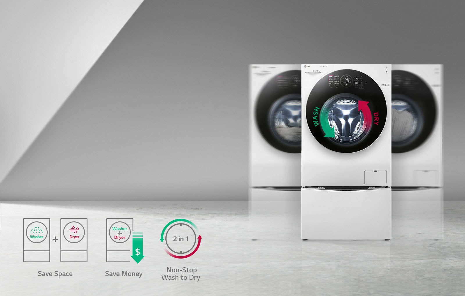 Washer and Dryer in One1