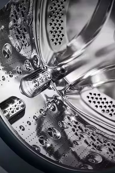 The inside image of the washing machine where the Stainless Lifter can be seen.