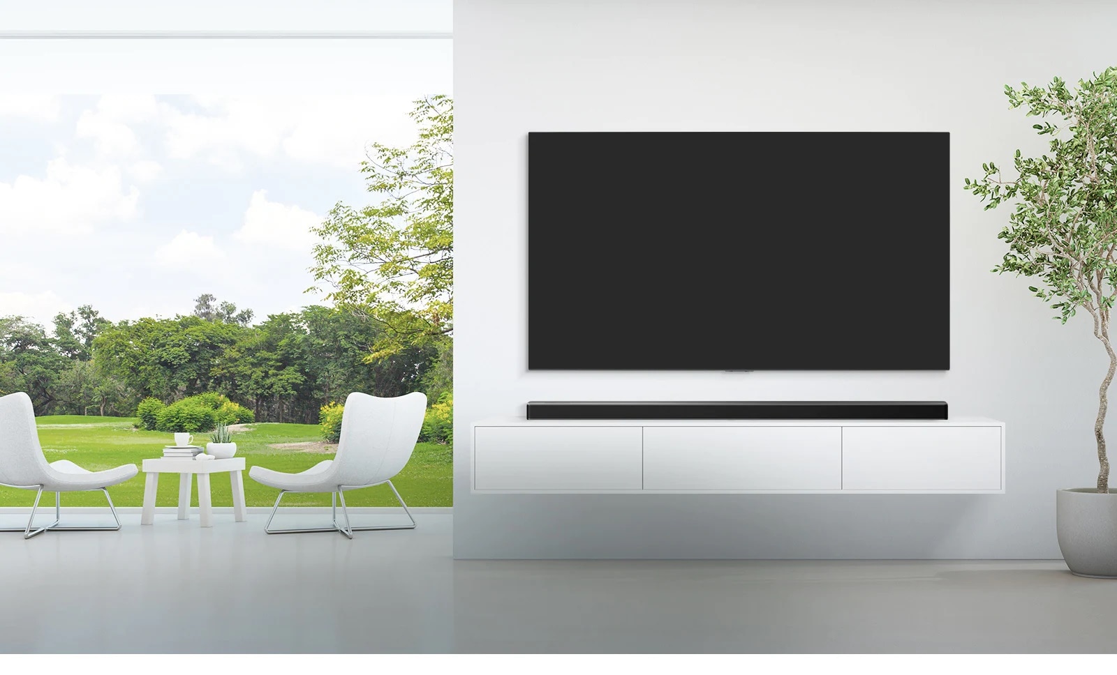 LG SP8A Soundbar Design