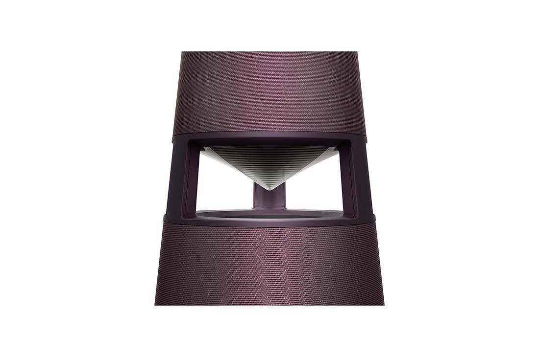 LG XBOOM 360 RP4 - Omnidirectional 360˚ Sound Portable Wireless Bluetooth Speaker with Mood Lighting, Top View, RP4, thumbnail 8