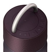 LG XBOOM 360 RP4 - Omnidirectional 360˚ Sound Portable Wireless Bluetooth Speaker with Mood Lighting, 45 Degrees Side Top Angle, RP4, thumbnail 4