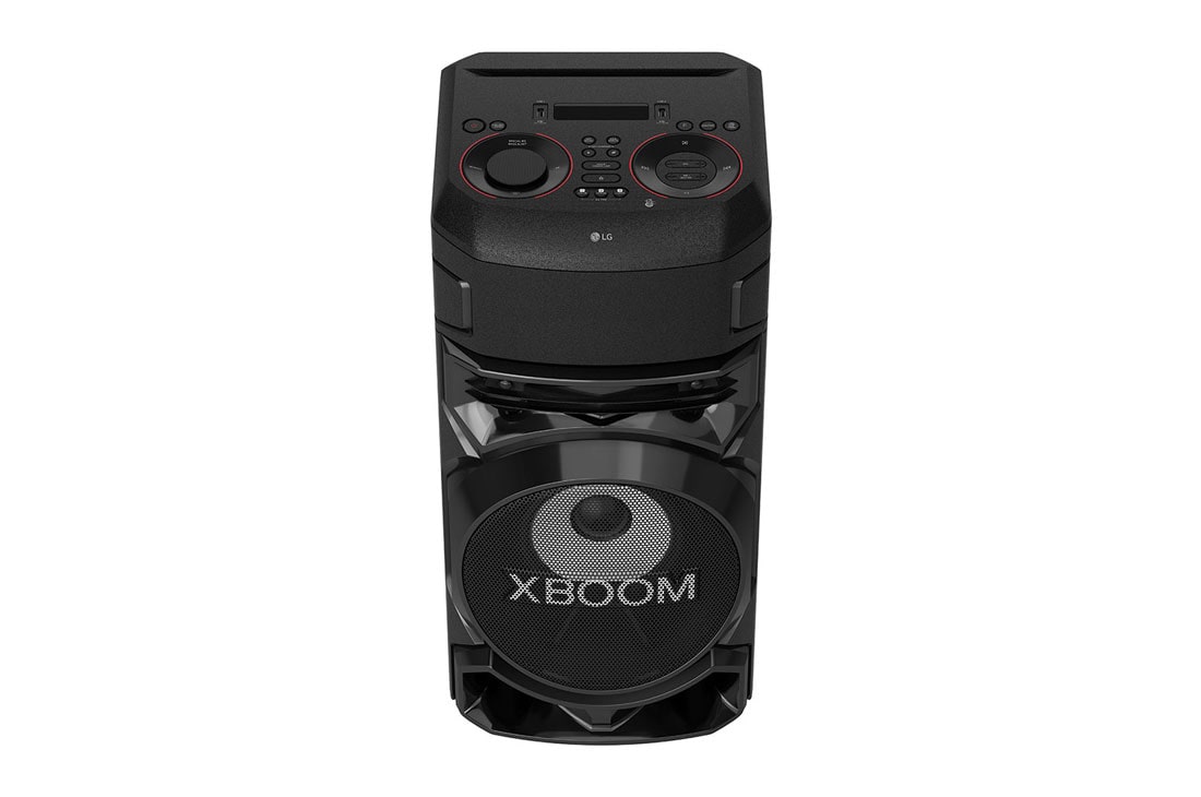 LG XBOOM RN5, Tweeter 2''x2, Woofer 8'', Super Bass Boost, Bass Blast, Party Strobe, DJ App & DJ Pad, Karaoke Star & Vocal Sound control, Guitar Input, right 30 degree view, RN5, thumbnail 6