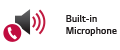 Built-in Microphone
