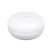 LG TONE Free FN4 (White), A 45 degrees angle of a closed cradle, HBS-FN4, thumbnail 3