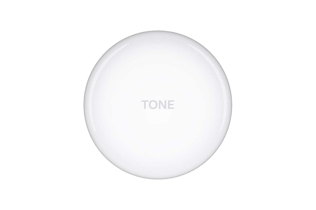 LG TONE Free FN4 (White), A Top view of a closed cradle, HBS-FN4, thumbnail 2