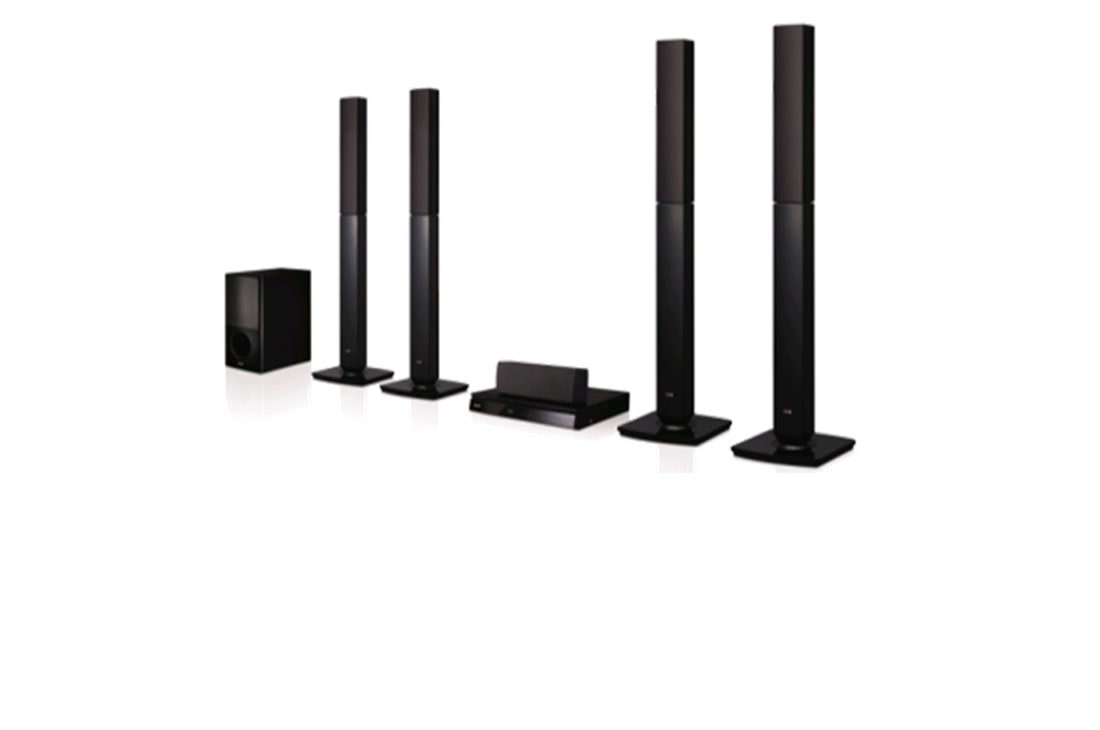 LG Home Theater | 1000W | 5.1ch |Wireless Bluetooth Audio, LHD657M