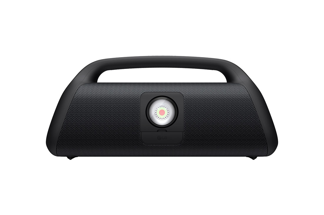 LG XBOOM Go XG9QBK Portable Bluetooth Speaker with Stage Lighting and up to 24HR Battery, Back view, XG9QBK, thumbnail 7