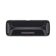 LG XBOOM Go XG9QBK Portable Bluetooth Speaker with Stage Lighting and up to 24HR Battery, Top view, XG9QBK, thumbnail 3