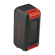 LG XBOOM PARTY SPEAKER XL5S PORTABLE SPEAKER - BLUETOOTH, 12HRS BATTERY, IPX4, SOUND BOOST, 45-degree angle of back view. Showing handles., XL5S, thumbnail 7