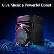 LG XBOOM XL2S PARTY SPEAKER - POWERFUL BASS, MIC AND GUITAR INPUT, Powerful Boost, XL2S, thumbnail 10