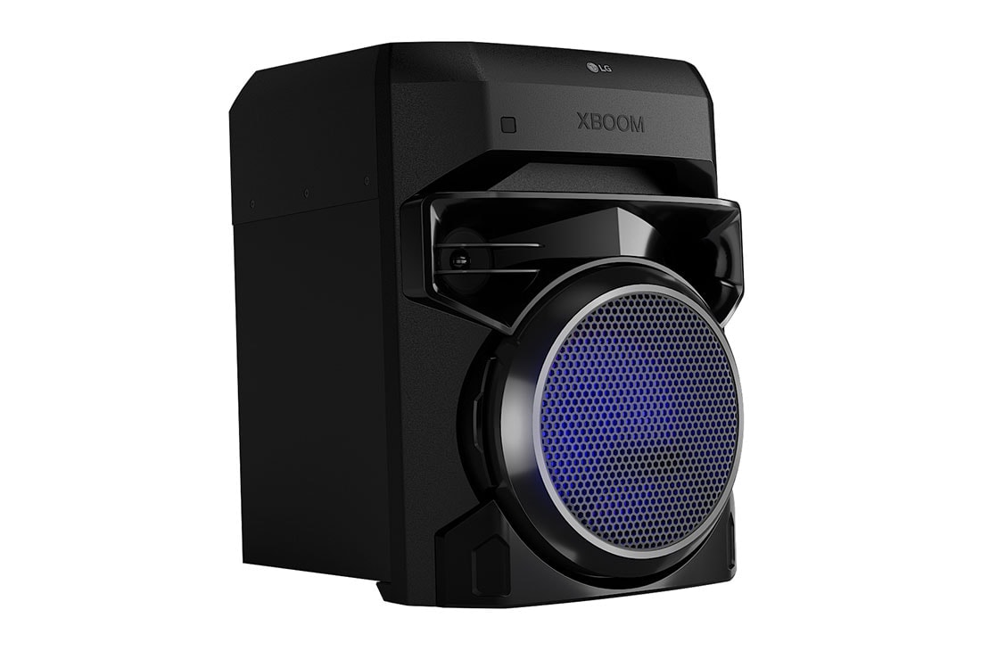 LG XBOOM XL2S PARTY SPEAKER - POWERFUL BASS, MIC AND GUITAR INPUT, LG xl2s left 30 degree view, XL2S, thumbnail 4