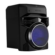 LG XBOOM XL2S PARTY SPEAKER - POWERFUL BASS, MIC AND GUITAR INPUT, LG xl2s left 30 degree view, XL2S, thumbnail 4